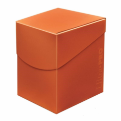 ULTRA PRO: ECLIPSE DECK BOX - PUMPKIN ORANGE PRO 100+ 85689